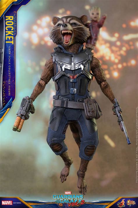 Hot Toys Reveals Their Guardians Of The Galaxy Vol Rocket Raccoon Action Figure Geektyrant
