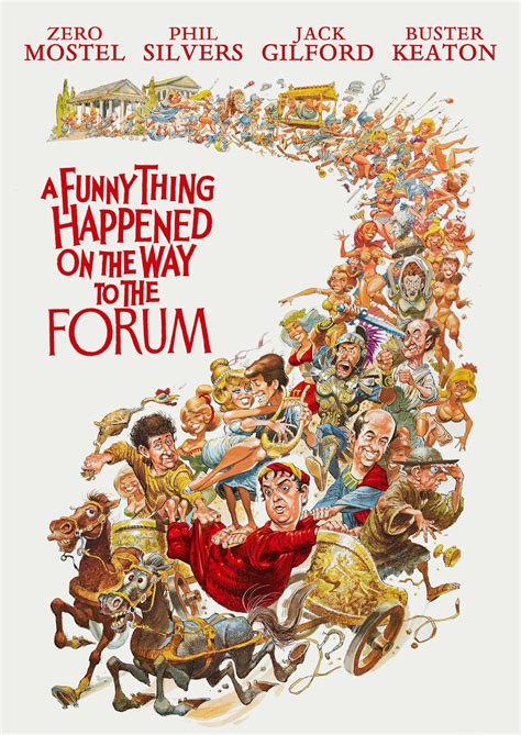 A Funny Thing Happened On The Way To The Forum 1966 Posters The