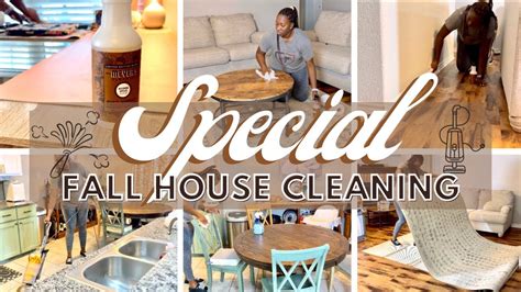 New Special Fall Clean And Decorate Part Cleaning