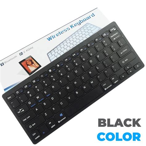 Rk Wireless Bluetooth Chiclet Keys Slim Mini Keyboard Wireless