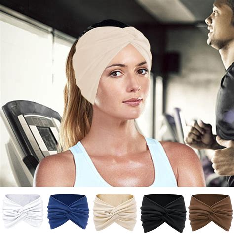 Fashion Women Headband Twist Hairband Bow Knot Cross Tie Wide Headwear Hair Band Ebay