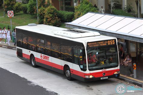 SMRT Mercedes Benz Citaro SMB143G Service 855 Land Transport Guru