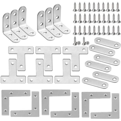 Equerre Fixation 90 Degré Angle Droit Support Acier Inox Support de