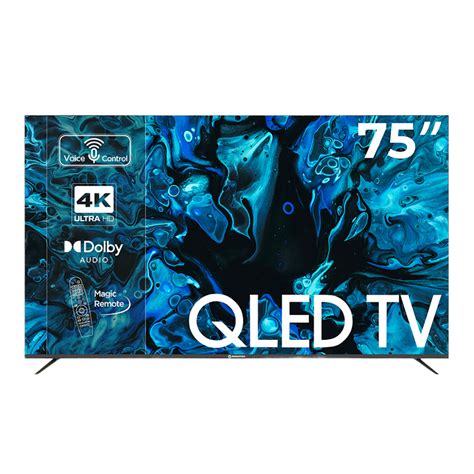 Купить Умный телевизор Evolution Smart TV QLED 75" с WebOS в рассрочку ...