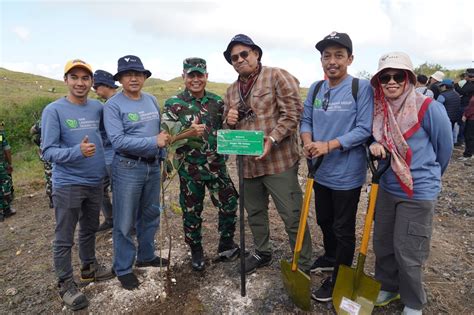 Berperan Aktif Lestarikan Alam Kodam IX Udayana Tanam Pohon Di DAS