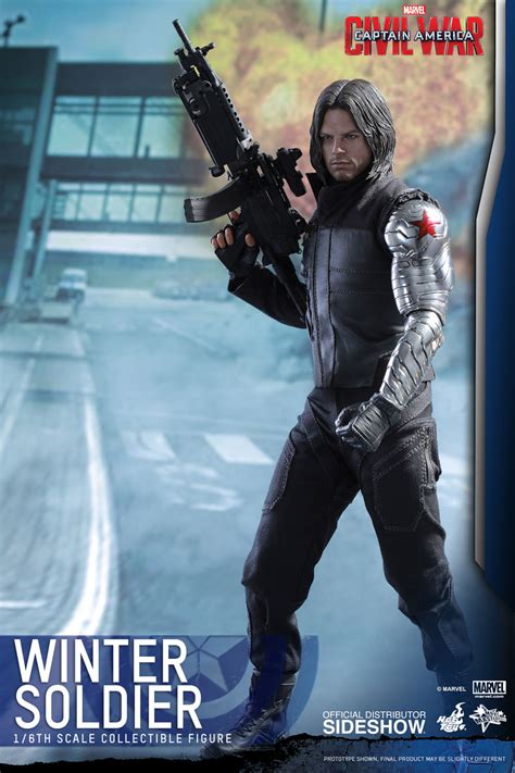 Figura Winter Soldier Capitán América Civil War de Hot Toys