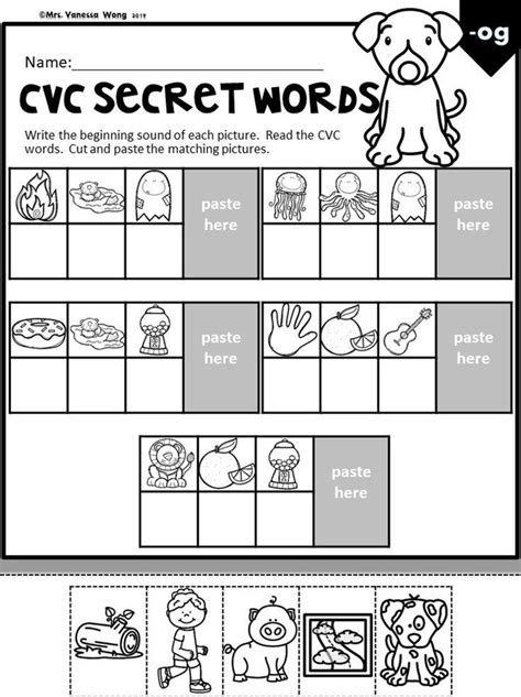 Phonics Activities And Worksheets Cvc Bundle Set 2 Artofit