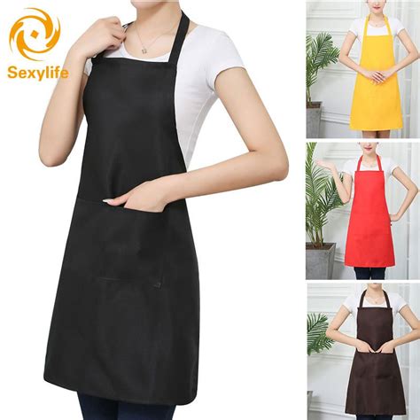 【cod】 Waterproof Oil Cooking Apron Chef Aprons For Women Men Kitchen