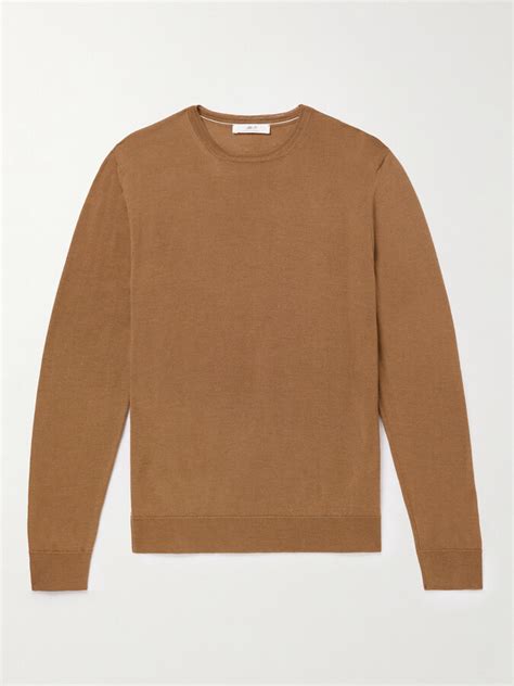 Mr P Slim Fit Merino Wool Sweater Shopstyle
