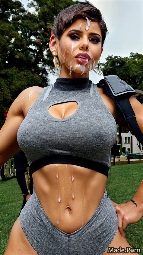 Porn Image Of Cotton Pussy Fucking Slutty Tight Perfect Body Muscular Shaved Created By AI