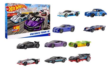 Hot Wheels Colección Completa Race Team Set Autos Cuotas sin interés