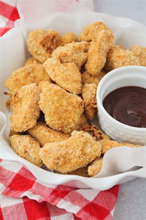 Baked Chicken Nuggets Crispy Baked Chicken Fried Chicken Yummy