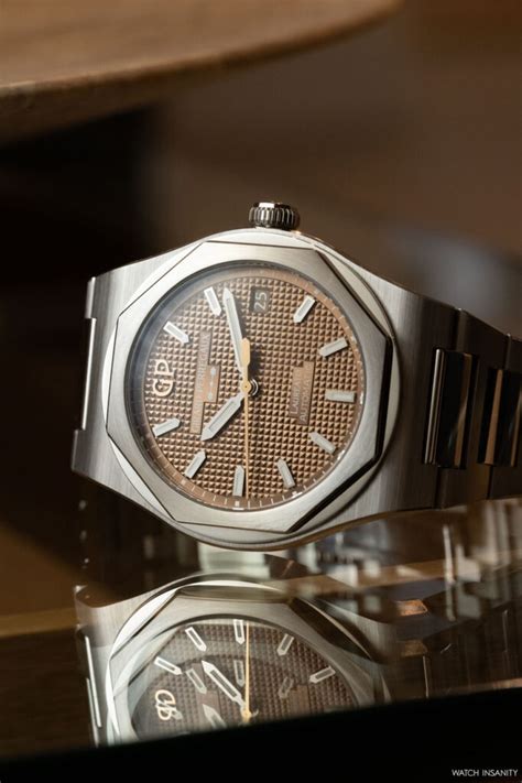 Girard Perregaux Laureato Mm Copper A Work Of Light Watch Insanity