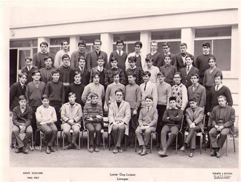 Photo De Classe C De Lyc E Gay Lussac Copains D Avant