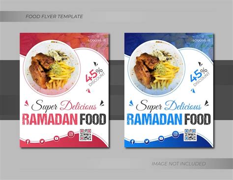 Ramadan Sonderangebot Restaurant Men Flyer Oder Brosch Ren Cover