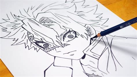 Anime Drawing How To Draw Sanemi Shinazugawa Kimetsu No Yaiba