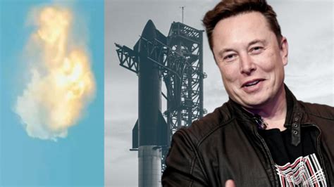 La Impactante Explosión Del Cohete Starship De Elon Musk Al Poco Tiempo De Su Lanzamiento