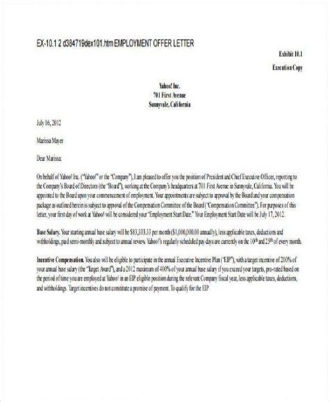 Free Employment Offer Rescind Letter Template