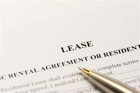 lease definition common types  leases examples