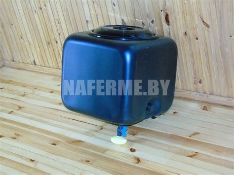 Бак для душа «Альтернатива» (пласт. кран) на 100 литров | НА ФЕРМЕ