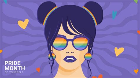 Trendy Collage For Pride Month Royalty Free Vector Image