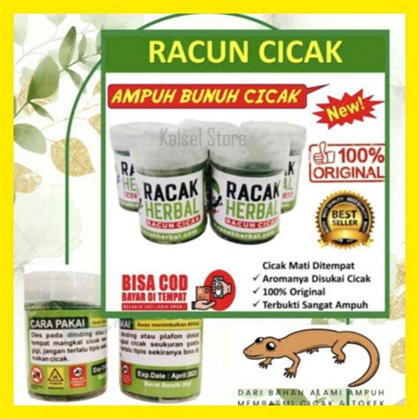 Jual Racak Racun Cicak Herbal Ampuh Pembasmi Cicak Pembunuh Cicak Racun