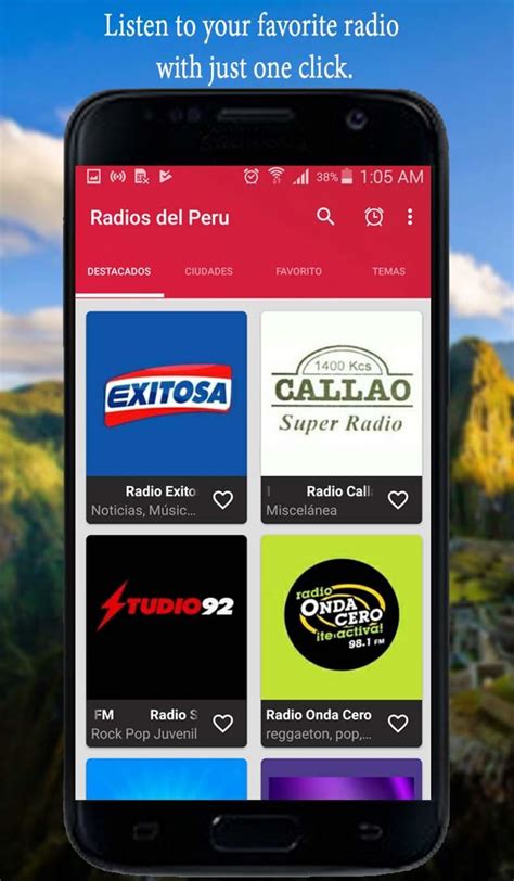 Android 용 Radios del Peru Peruvian Radio APK 다운로드