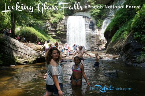 Wanderlust Wednesday: Looking Glass Falls Waterfall - The Rebel Chick