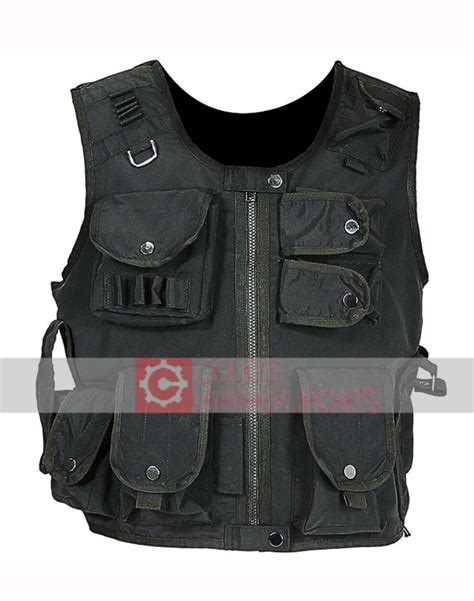 WWE Roman Reigns Black Vest | The Shield Tactical Vest