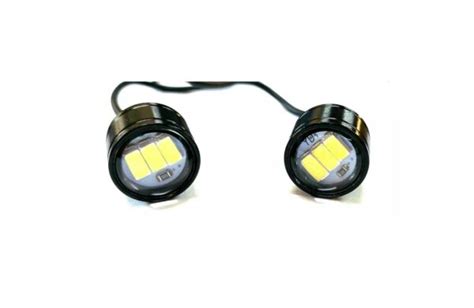 Ojo De Guila Luz Led Con Lupa Par Auto Moto Xp Repuestos