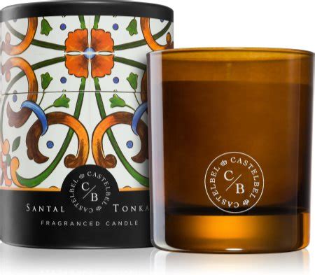 Castelbel Tile Santal Tonka Scented Candle Notino Co Uk