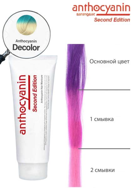 ANTHOCYANIN Смывка краски для волос Decolor 230 - купить с доставкой по ...