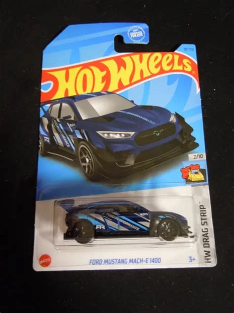 HOT WHEELS HW Drag Strip FORD MUSTANG MACH E Blue PicClick UK