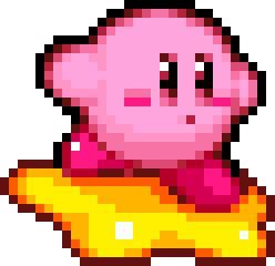 Kirby, Pixel art, Cat outline tattoo