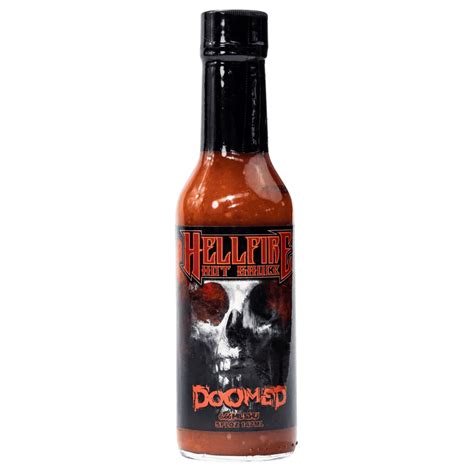 Hellfire Doomed Hot Sauce Ml Soosikauppa