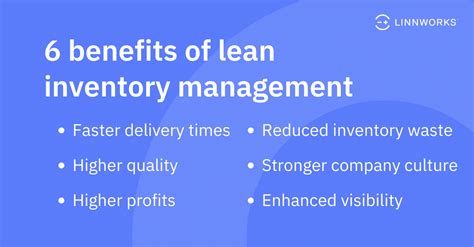 A Complete Guide To Lean Inventory Management Linnworks