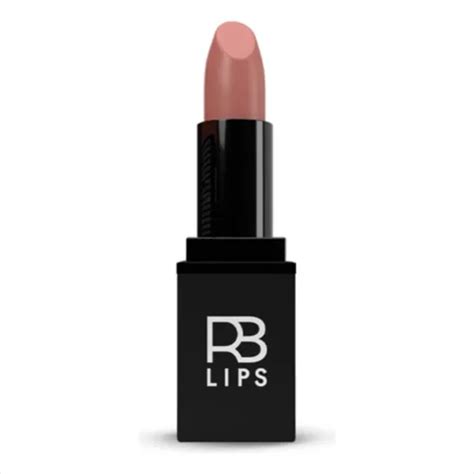 Batom Rb Lips Nude Rosé Semi matte Rennova MercadoLivre