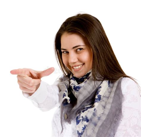 Beautiful Woman On White Background Stock Photo Image Of Isolated