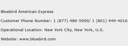 Bluebird American Express Contact Number | Bluebird American Express