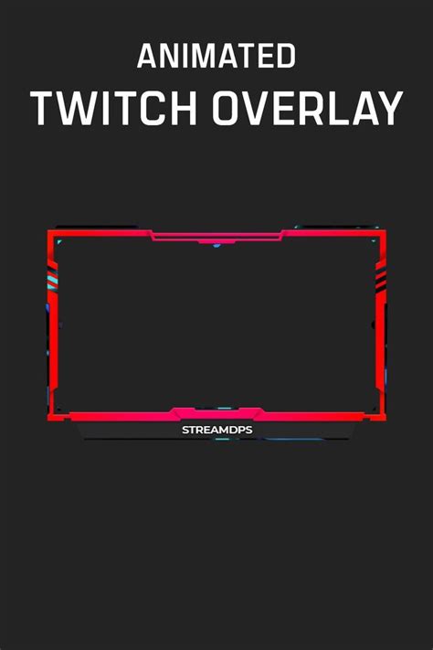 A Webcam Frame For Twitch Or Youtube Streams Simple Use By As A