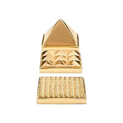 Golden Metal 3 Pcs Pyramid For Home At Rs 40piece In Hisar Id