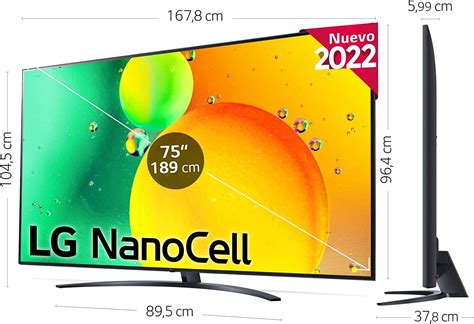 TV LG 43NANO766QA Nanocell 43 '' Smart TV 4K UHD