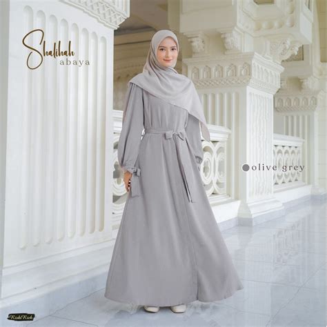 Jual Riskirich Shalihah Gamis Abaya In Remaja Muslimah Terbaru