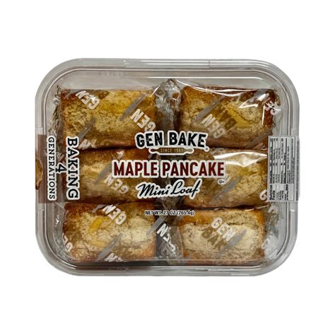 Gen Bake Maple Pancake Mini Loaf