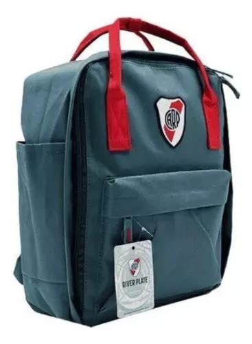 Mochila River Plate Licencia Oficial Pulgadas Original Env O Gratis