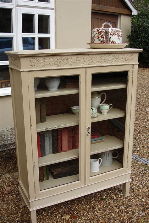 Clazed Bookcase In Annie Sloan S Country Grey Annie Sloan Country