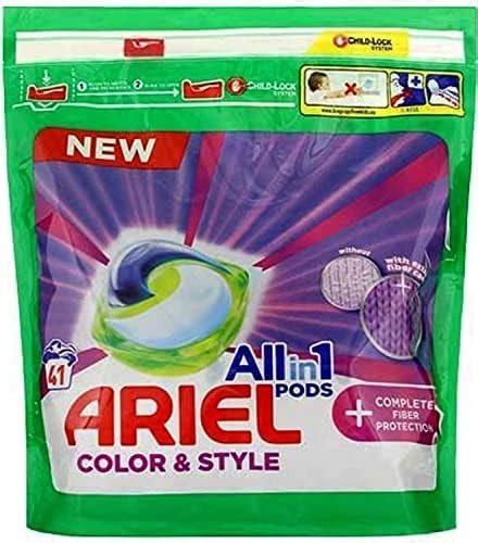 Ariel All In Pods Washing Liquid Capsules Color Style Count