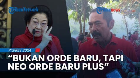 Tanggapi Pernyataan Megawati Soal Penguasa Mirip Orba Fx Rudy Neo