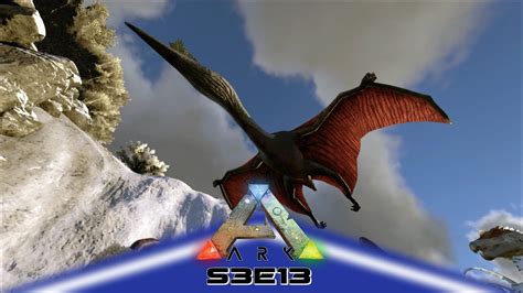 Ark Survival Evovled Gameplay S E Solo Taming A Quetzalcoatlus