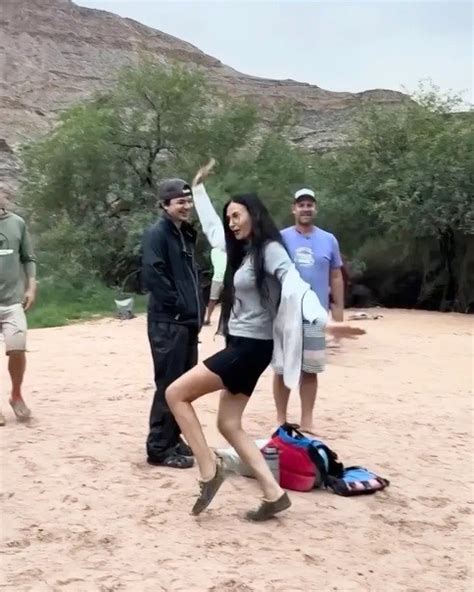 Demi Moore Shows Off Her Toned Body While Traveling Down The Colorado River In A Black Bikini